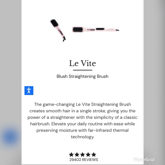 L’ange 450° Straightening Hot Brush - Picture 6 of 6